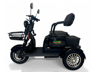 Электротрицикл GreenCamel Фродо X7 PRO V2 (60V 800W R10) дифференциал (красный)