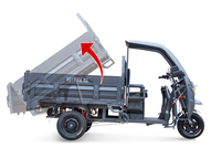 Электротрицикл Rutrike D5 КАБИНА гидравлика 1700 60V1200W